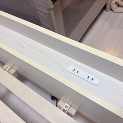 お譲りする方決まりました！ありがとうございます☺️スノコベッドダブルの画像