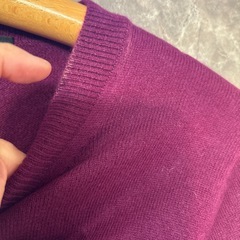 カシミヤクルーネックセーター9990円の画像