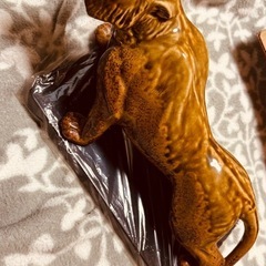 信楽焼き　虎の画像