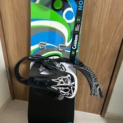今週中お取り引きできる方7000円Burton バートン　スノーボード　バインディングつきの画像