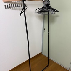 ※受け渡し決まりました　ハンガーラック×3つの画像