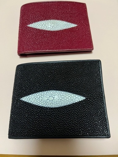 スティングレー　エイ革財布２点