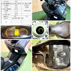 【動画あり】★スズキ バーグマン200★ 実動 CH41A型 FI インジェクション 水冷 4サイクル ヴェクスター マジェスティ スクーター 松本市の画像