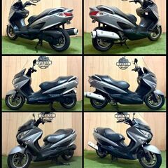 【動画あり】★スズキ バーグマン200★ 実動 CH41A型 FI インジェクション 水冷 4サイクル ヴェクスター マジェスティ スクーター 松本市の画像