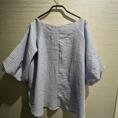 パフスリーブトップス　チュニックの画像