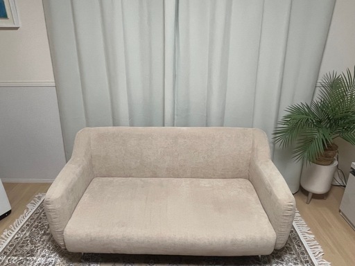 LOWYA ロウヤ コーデュロイ調ソファ 韓国インテリア