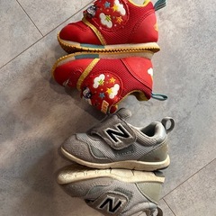 アンパンマン　ニューバランス　靴の画像