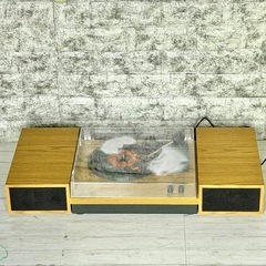 LP&No.1「LPSC-008」ヴィンテージ・レコードプレーヤーの画像