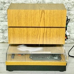 LP&No.1「LPSC-008」ヴィンテージ・レコードプレーヤーの画像