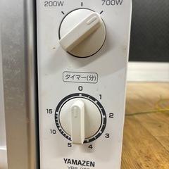 【売約済み】2018年製 YAMAZEN電子レンジ YRB-207(W)の画像