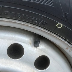 冬タイヤ、ホイール4本セットの画像