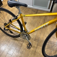 GIANT ロードバイク  黄色の画像