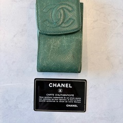 CHANEL キーチェーン付き　小物入れの画像
