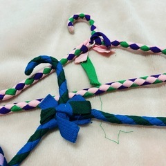 【無料】【引取限定】布製のハンガー7点セット お譲りします 2025/12/18〜の画像