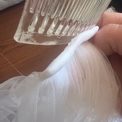 ブライダル　結婚式ドレスインナー　トレーンセットの画像