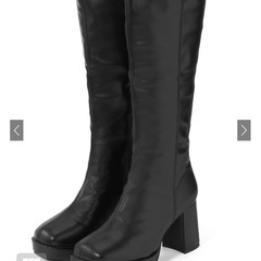 新品未使用 GRL ロング ブーツ fa048 の画像