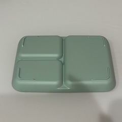 キッズ　お食事プレート　グリーンの画像