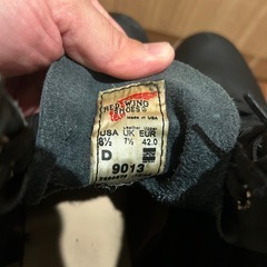 メンズブーツ　US8.5サイズの画像