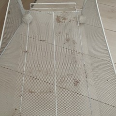 天板タイプ】キャスター付きキッチンワゴンの画像