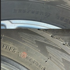 【室内保管】ヨコハマスタッドレス225/65R17(2018年製
)の画像
