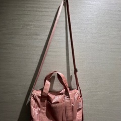 【Martin Kim 】ピンクミニショルダーバッグの画像