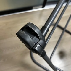 折りたたみベビーベッド 蚊帳・収納付き グレー系の画像