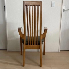 天然木 ダイニングチェアの画像