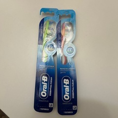 【アメリカ土産】Oral-B 歯ブラシ 2本セットの画像