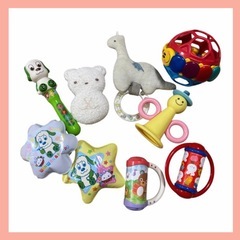 赤ちゃん おもちゃ ベビー ラトル セットの画像