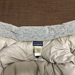 Patagonia ブラック ダウンジャケット XSサイズ　パタゴニアの画像