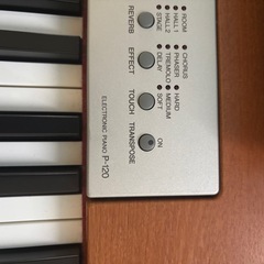 YAMAHA 電子ピアノ　p-120 綺麗の画像