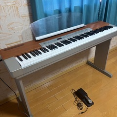 YAMAHA 電子ピアノ　p-120 綺麗の画像
