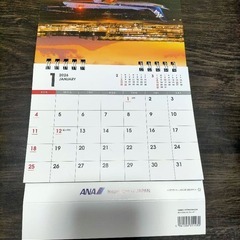 【訳あり】 ANA　卓上カレンダー　 全日空　2026の画像