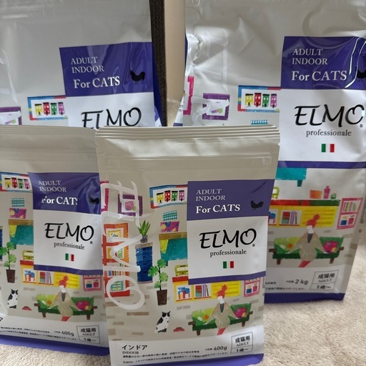 キャットフードELMO 4.8キロ￥2500 (cnann614) 東新潟の食品の中古