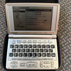カシオ Casio Ex word 電子辞書　動作確認済みですの画像