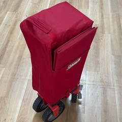 コールマン　キャリーカート　アウトドアワゴン　赤の画像