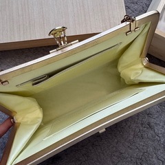 草履と扇子デザインバッグセットの画像