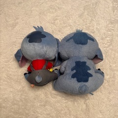 スティッチぬいぐるみ2体の画像