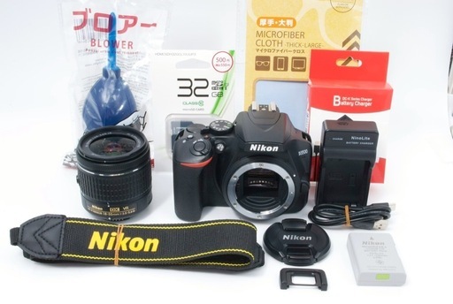 ❤️極美品☘️スマホ無線転送⭐️Nikon D3500 🔰初心者/本格撮影/動画