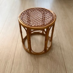 ラタン製品4点セットの画像