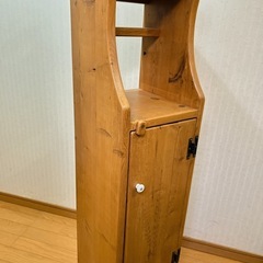 カントリー風　ナチュラルウッドの可愛い下駄箱の画像