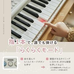 カシオ(CASIO)光ナビゲーション電子キーボード LK-520　未開封の画像