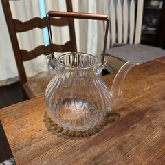 ガラスティーポットの画像
