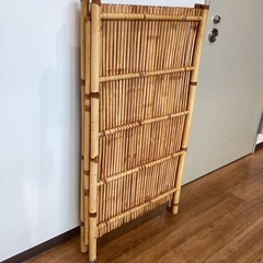 竹ついたて【町田市再生家具】252710の画像