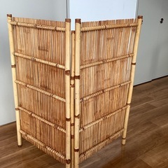 竹ついたて【町田市再生家具】252710の画像