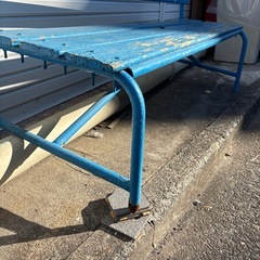 ベンチ3人掛けの画像