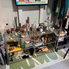 【furnihunter】ガラスラックシェルフTool rack 001 GLの画像