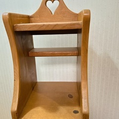 カントリー風　ナチュラルウッドの可愛い下駄箱の画像