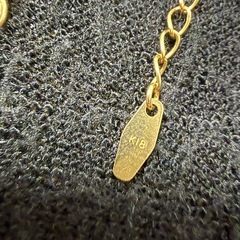 K18 アジャスター　約5.5cm 0.6gの画像