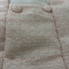 未使用90〜95女の子ツイードの
被布着の画像